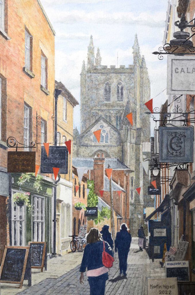 Church Street, Hereford by Martin Hazell